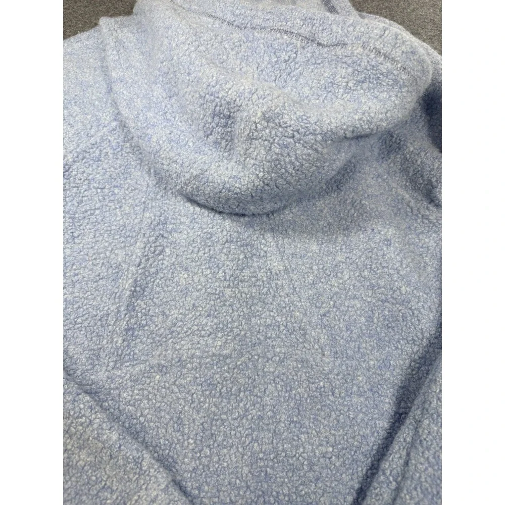 Lululemon Wool-Blend Full Zip Hoodie‎ Light Blue Size 4
